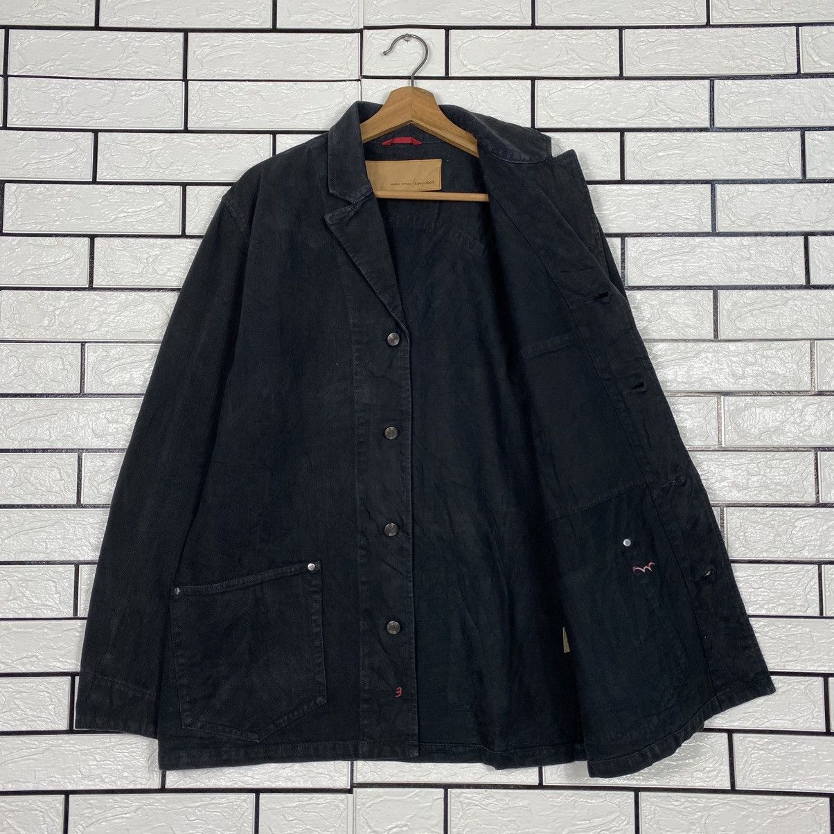 Japanese Brand 📌Vintage Chore Jacket Edwin 503 Duck Canvas Size US S / EU 44-46 / 1 - 12 Thumbnail
