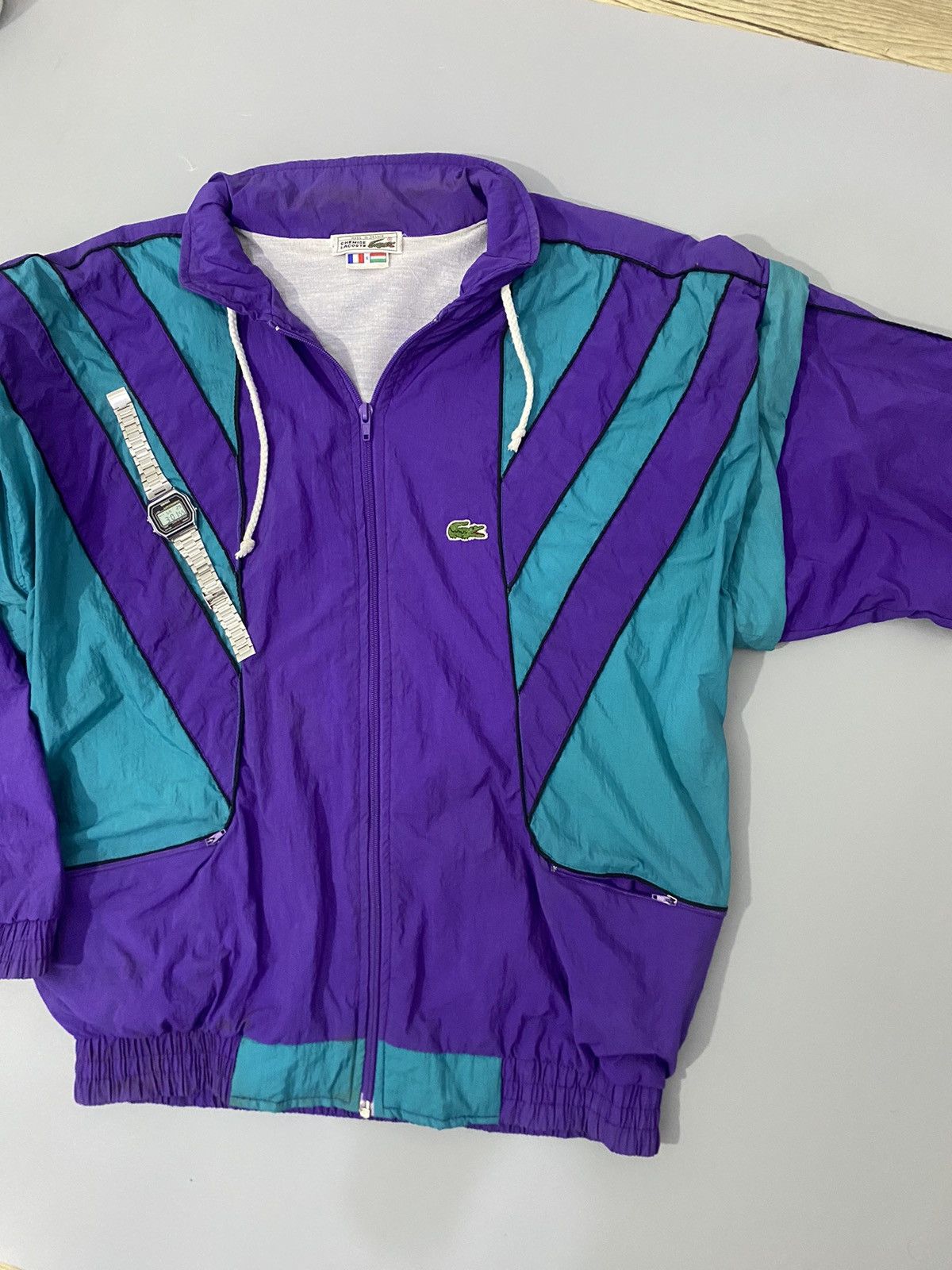 Lacoste × Vintage 💥Vintage💥90s Lacoste Vintage Jacket Size US M / EU 48-50 / 2 - 7 Thumbnail