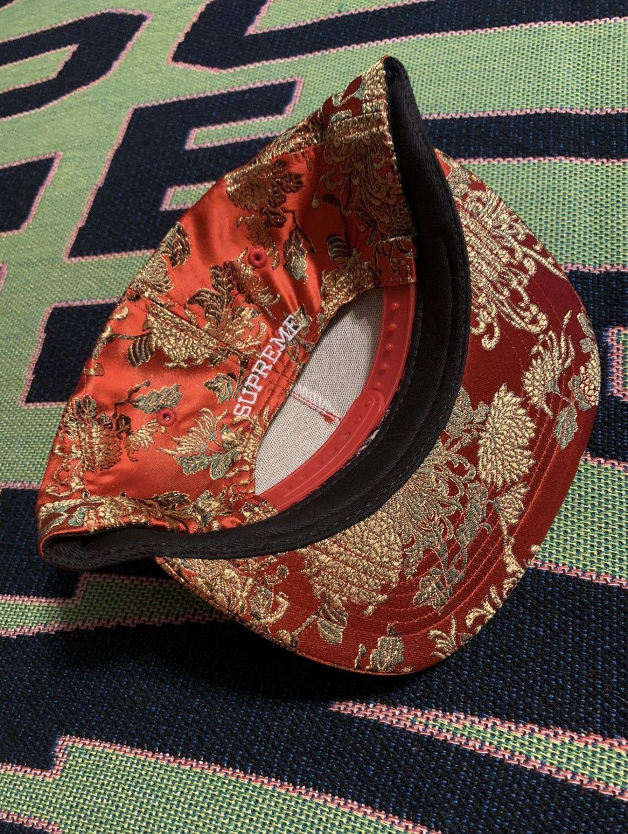 Supreme SS17 Supreme Eastern Floral red hat Size ONE SIZE - 2 Thumbnail