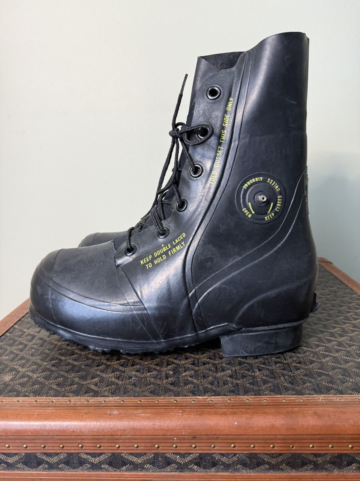 Military bunny boots