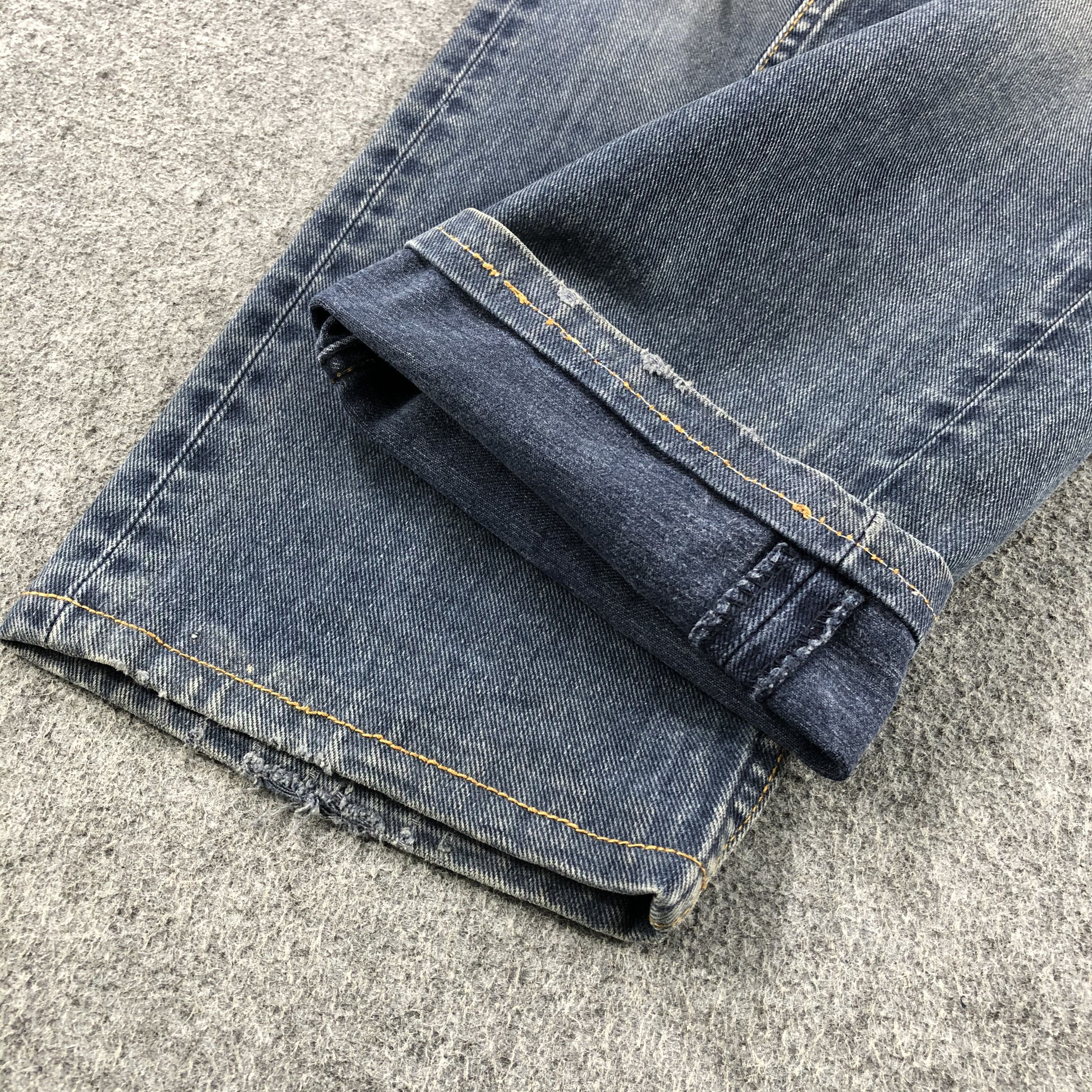 Levi's 90s Vintage Ripped Levis 501 Earth Tone Jeans-J1563 Size US 32 / EU 48 - 7 Thumbnail
