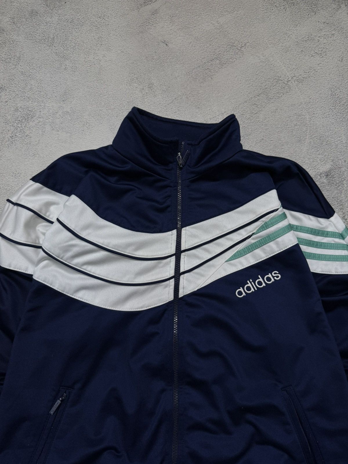 Adidas Vintage Y2k Adidas Zip Sweatshirt 00’s Size US M / EU 48-50 / 2 - 4 Thumbnail