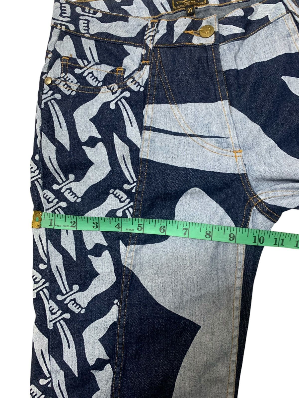 Vivienne Westwood 90s vivienne westwood swords denim Size US 29 - 10 Thumbnail