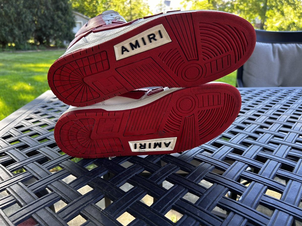 Amiri Amiri Skel High ‘Red/White’ Size 46 (13US) Size US 13 / EU 46 - 7 Thumbnail
