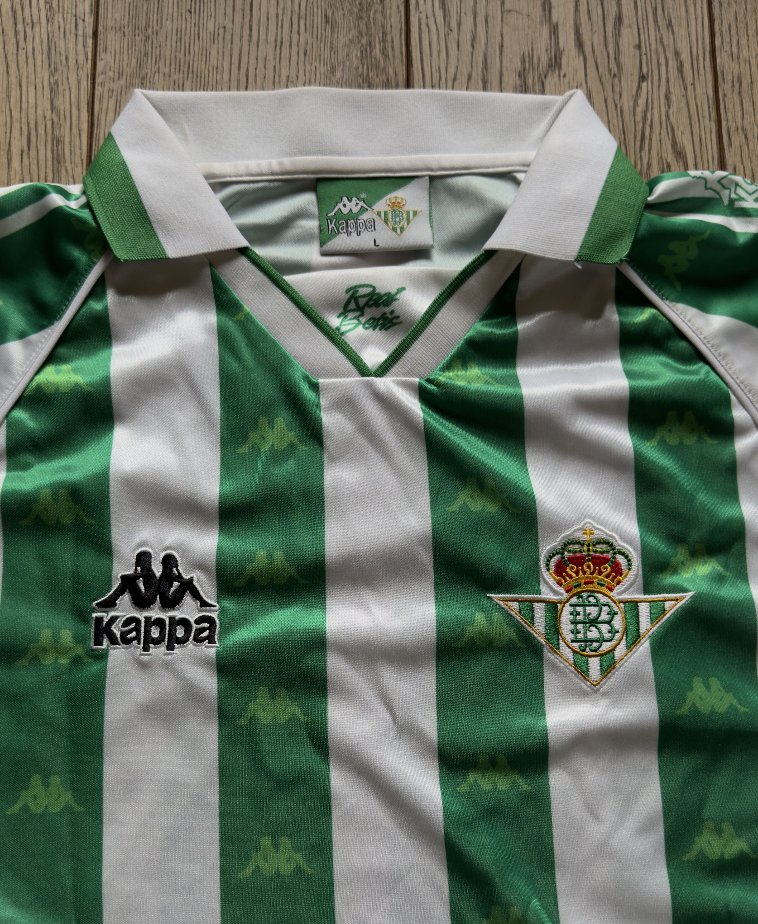 Kappa Real Betis Kappa Vintage Home Jersey 2000s Size US L / EU 52-54 / 3 - 3 Thumbnail