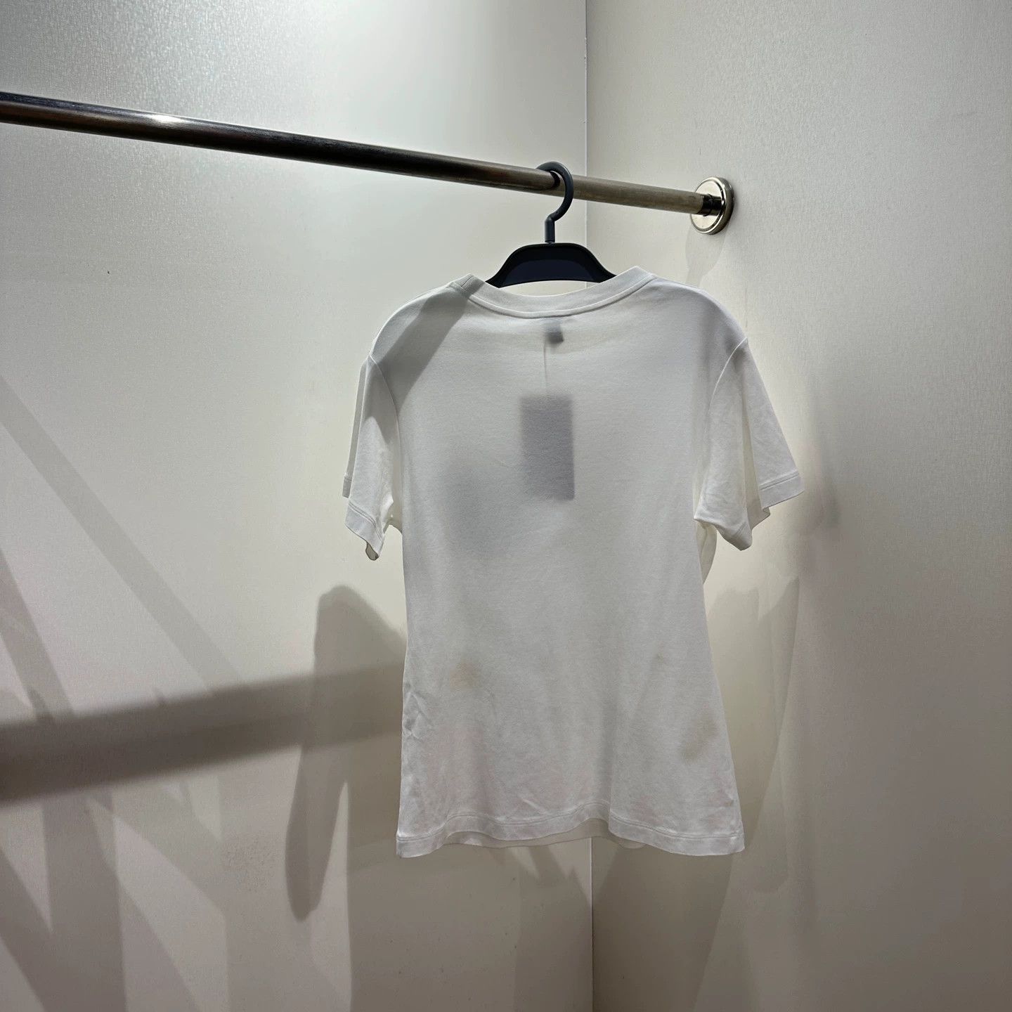 Louis Vuitton LV apr565 Monogram Denim Pocket Cotton SS Tee M Size M / US 6-8 / IT 42-44 - 2 Thumbnail