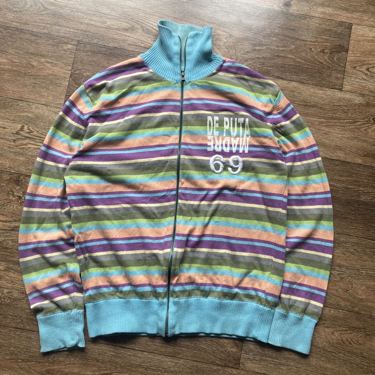 Vintage Vintage Y2K Adult Humor long sleeve zip up Size US M / EU 48-50 / 2 - 1 Thumbnail