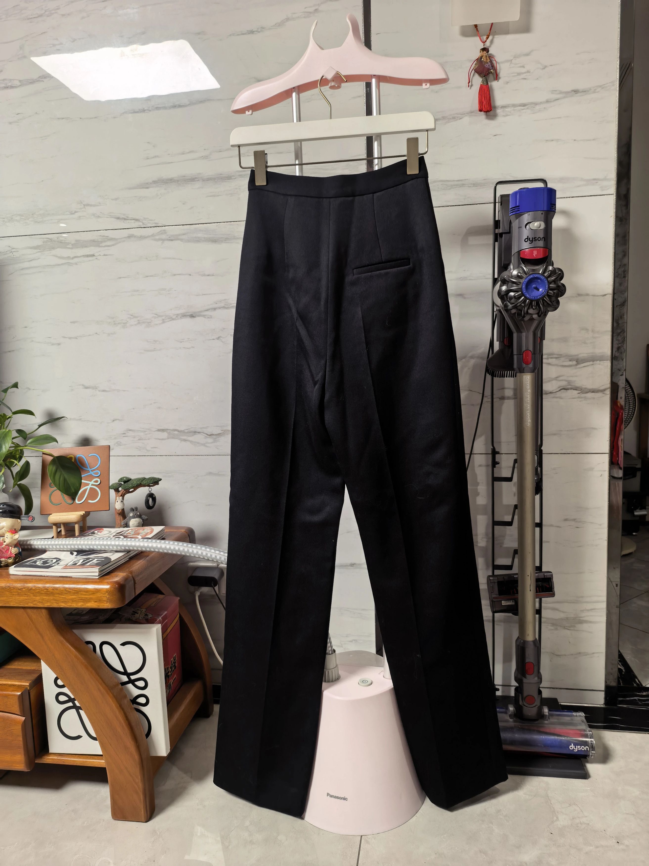 Loewe LOEWE FW23 straight-leg casual heavyweight wool pants Size 25" / US 0 / IT 36 - 2 Thumbnail