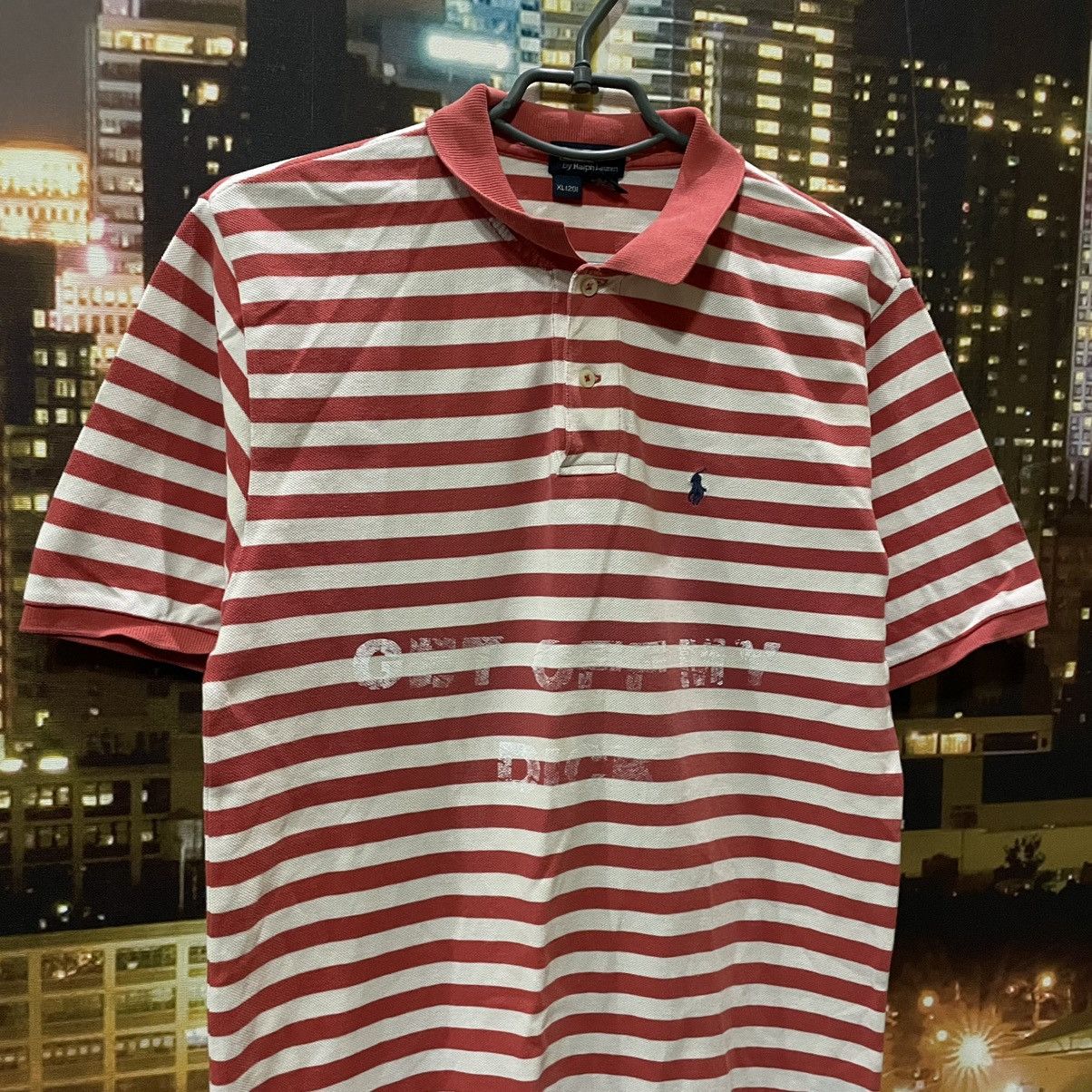 Polo Ralph Lauren *RARE* 90S RALPH LAUREN GET OFF MY DICK PENIS FUNNY PORNO Size US XL / EU 56 / 4 - 2 Thumbnail