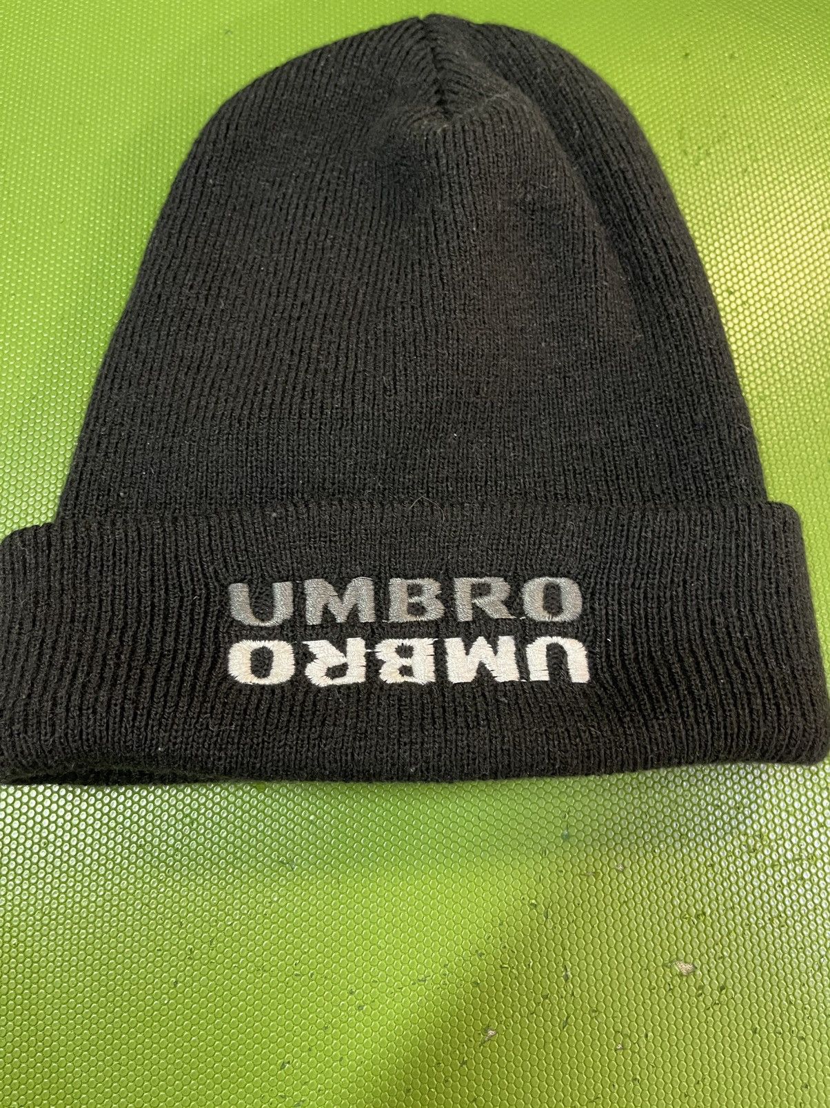 Umbro Vintage 90s Embroidered Umbro Spellout Toque Beanie Size ONE SIZE - 2 Thumbnail