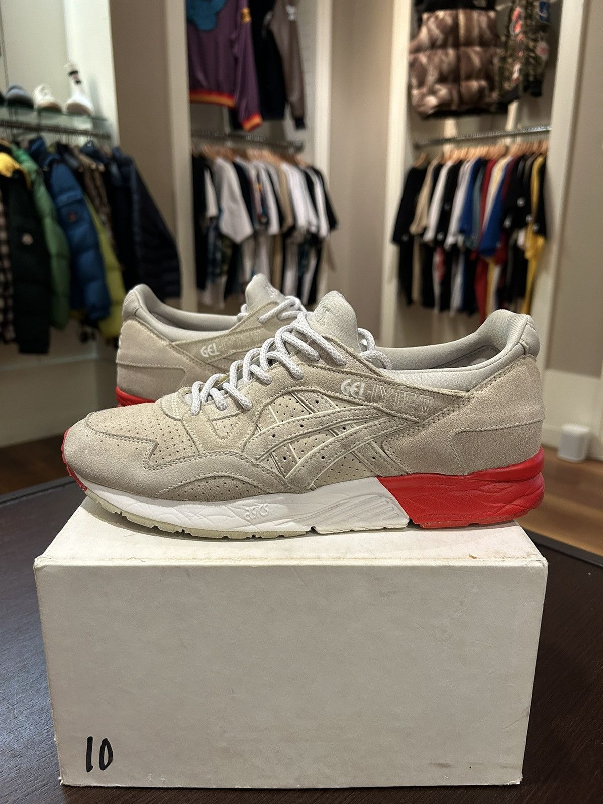 Concepts x asics gel lyte v 8 ball best sale