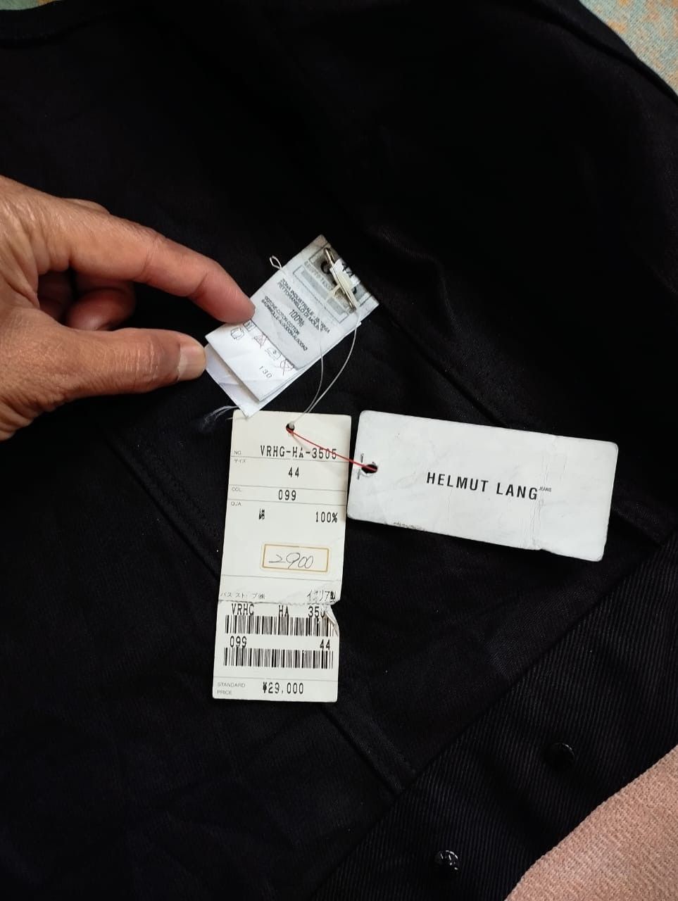 Helmut Lang Vtg🔥Archive1997 Helmut Lang Union Jack Denim Vest Jacket Size US S / EU 44-46 / 1 - 14 Thumbnail