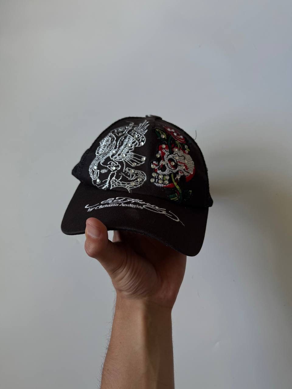Ed Hardy Big logo Cap Don Ed Hardy by Christian Audigier OS Size ONE SIZE - 1 Thumbnail