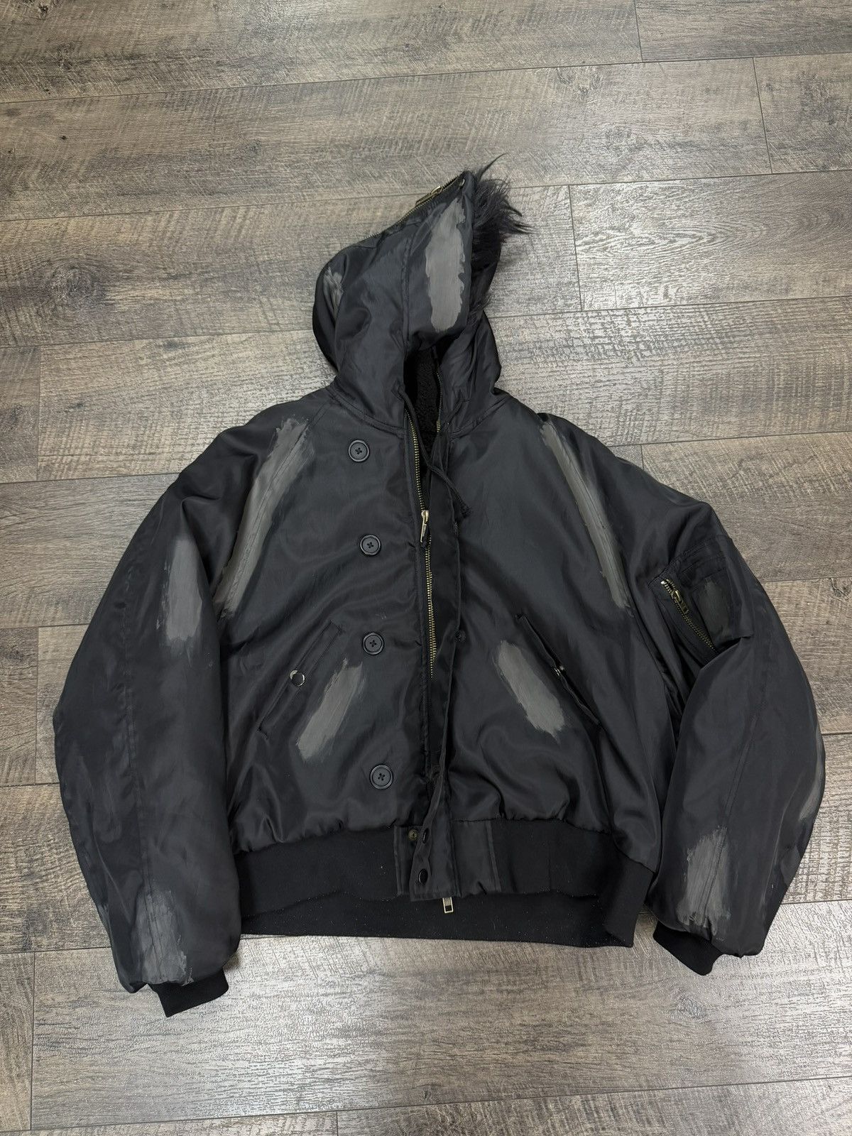 PROJECT G/R Project G/R Unbalanced Jacket | Grailed