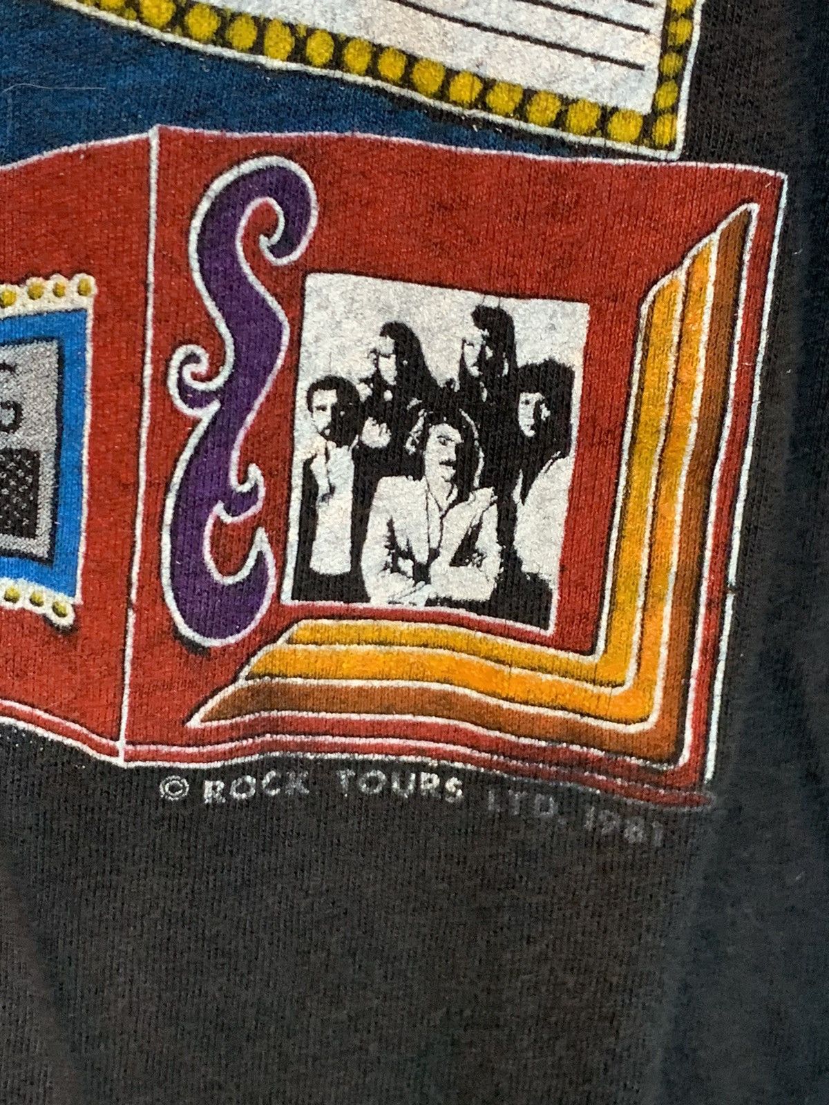 Band Tees × Vintage *RARE* Vintage Styx World Tour 1981 Paradise Theatre T-Shirt Size US L / EU 52-54 / 3 - 6 Thumbnail