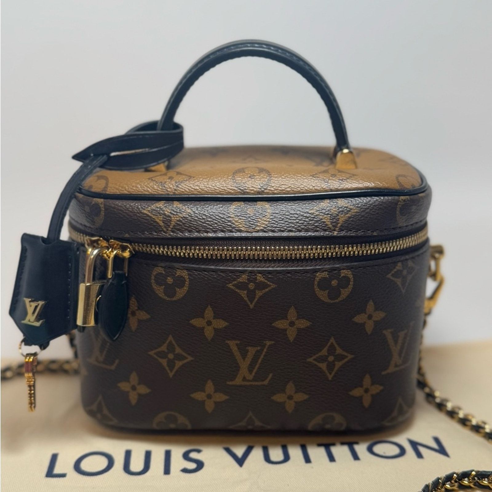 Louis Vuitton Louis Vuitton Vanity PM Reverse Monogram Chain Leather Strap Size ONE SIZE - 1 Thumbnail