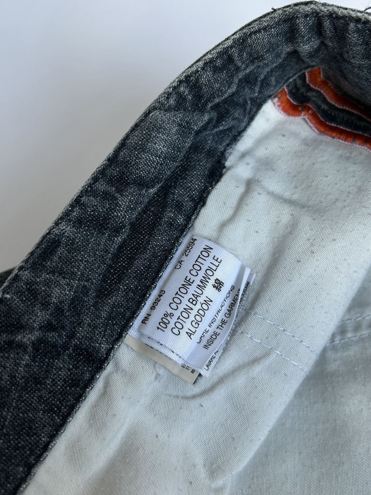 Diesel × Dolce & Gabbana × Yohji Yamamoto Vintage Diesel feded y2k jeans denim pants Size US 34 / EU 50 - 10 Thumbnail