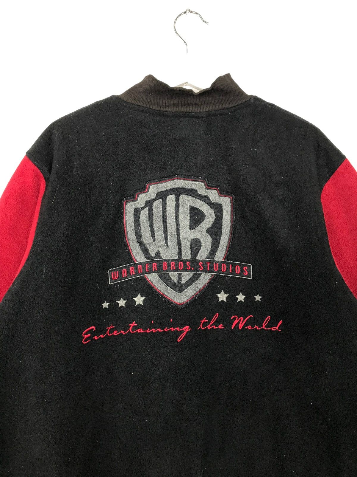 Vintage × Warner Bros 💥 1980s VINTAGE WARNER BROS STUDIOS BOMBER JACKET Size US L / EU 52-54 / 3 - 10 Thumbnail