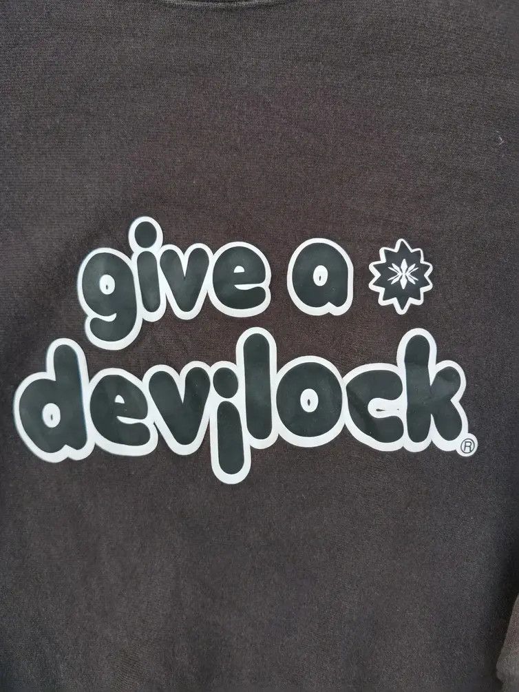 Devilock Rare!!! Give a Devilock Big Logo Sweatshirt Size US M / EU 48-50 / 2 - 5 Thumbnail