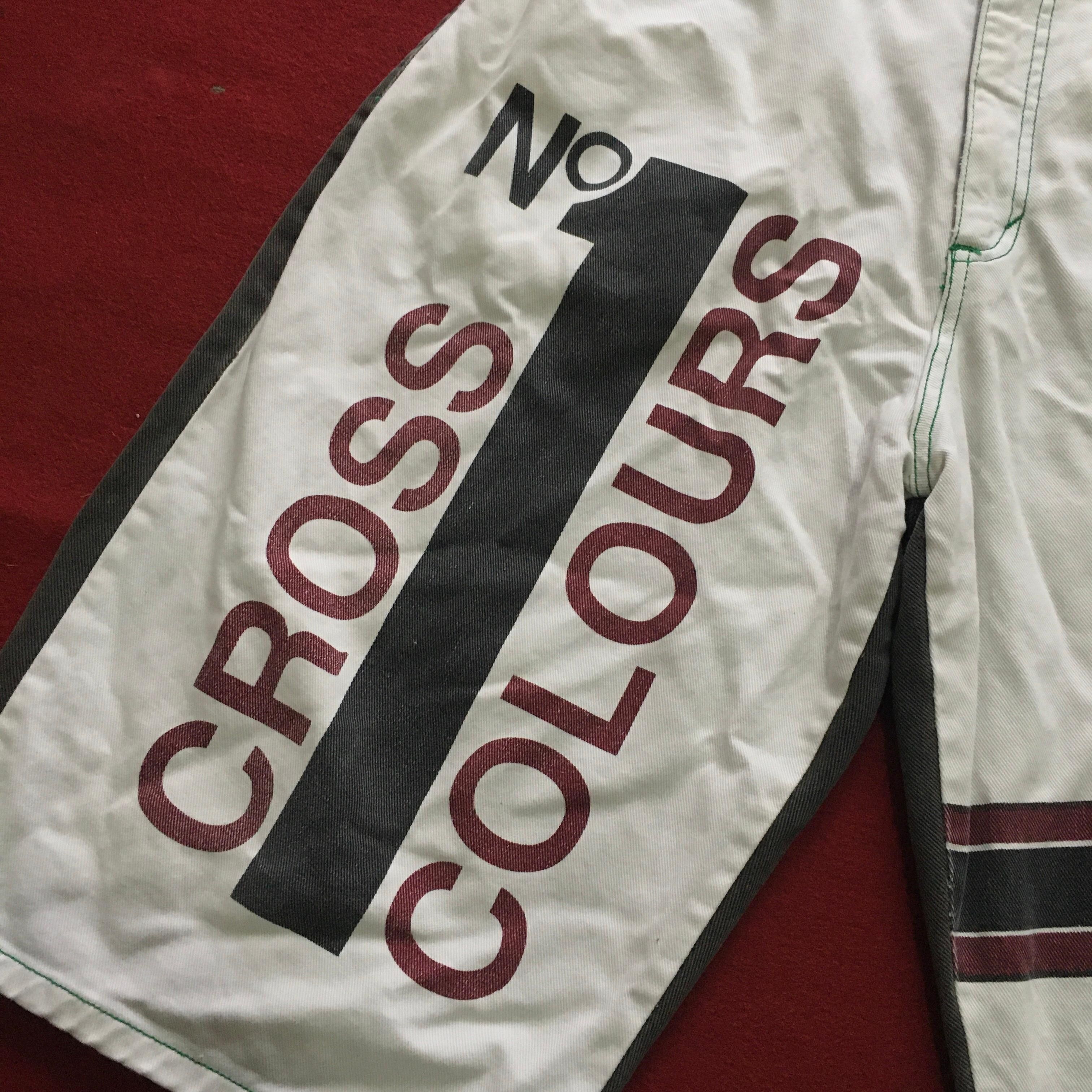 Cross Colours VINTAGE CROSS COLOURS JORTS Size US 30 / EU 46 - 3 Thumbnail