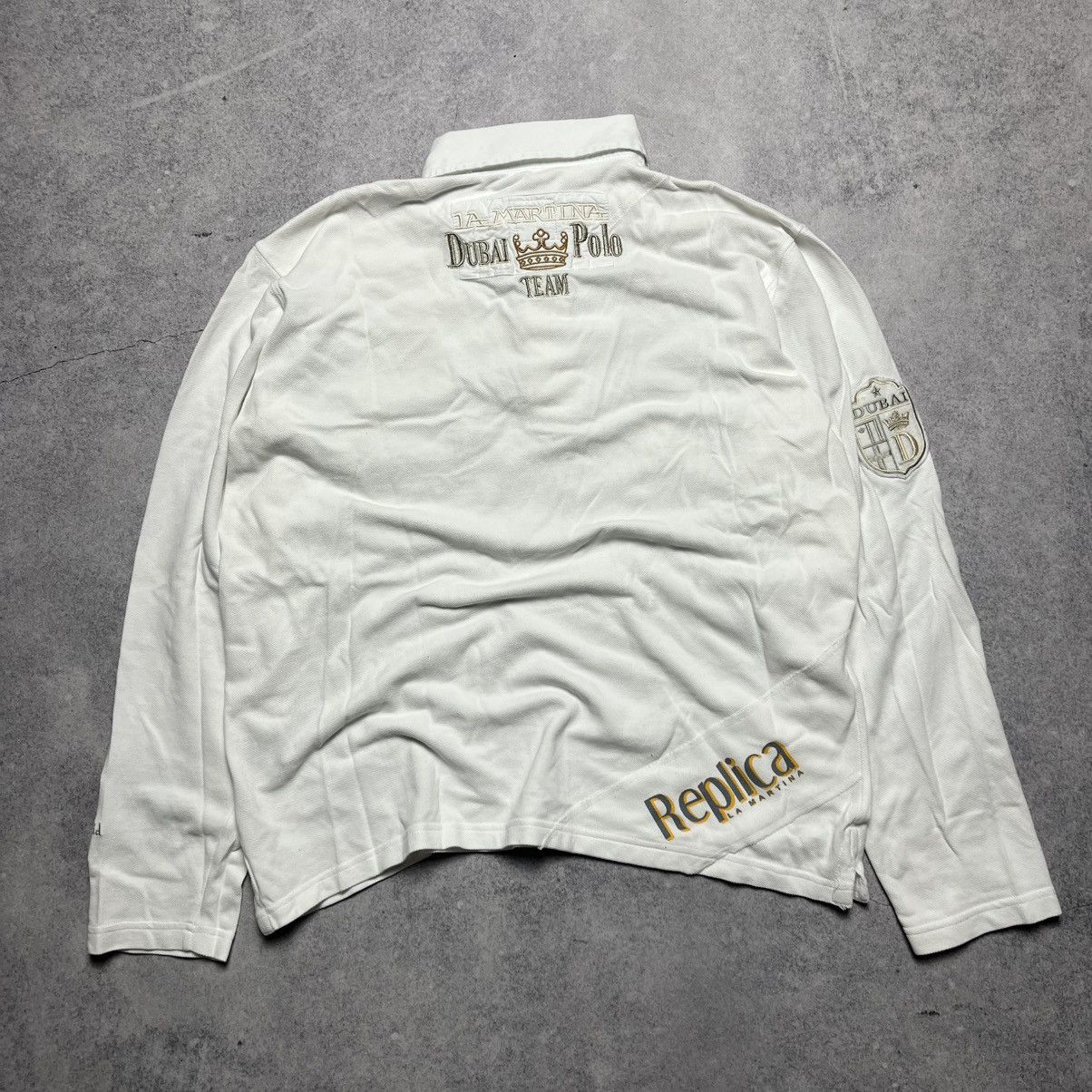 Vintage Vintage La Martina Rugby Dubai Polo Cup Team Long Sleeve Size US L / EU 52-54 / 3 - 8 Thumbnail