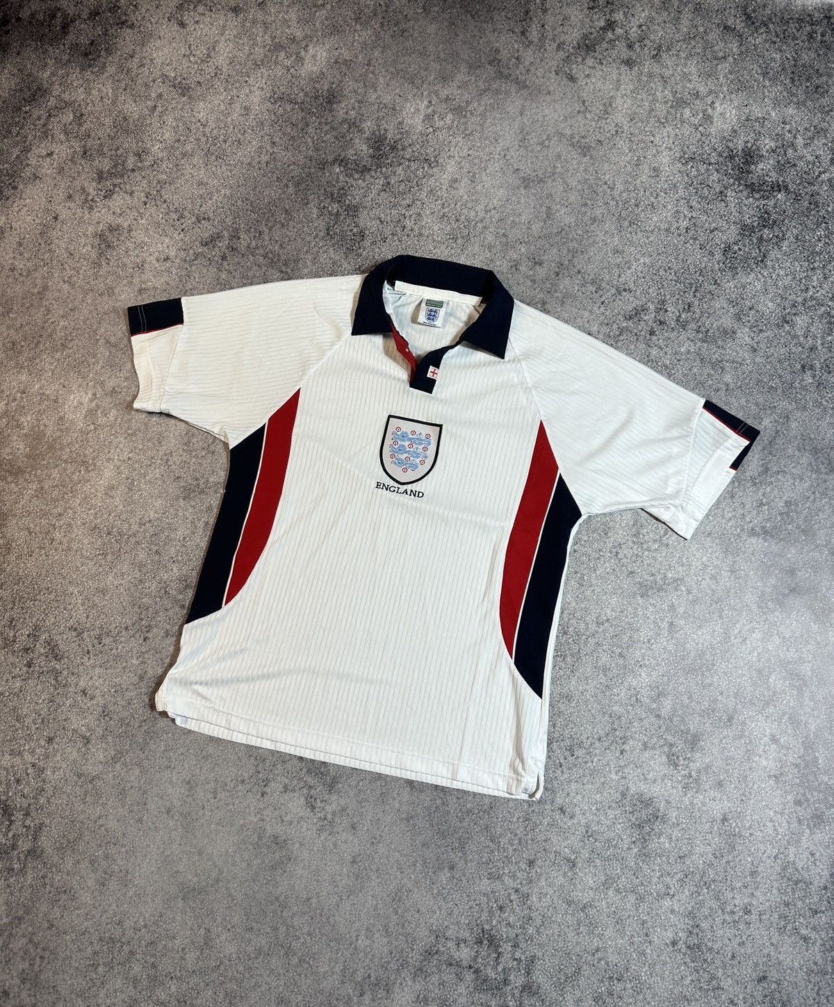 Vintage Vintage England Soccer Jersey Blokecore Style Rare Casual L Size US L / EU 52-54 / 3 - 1 Thumbnail