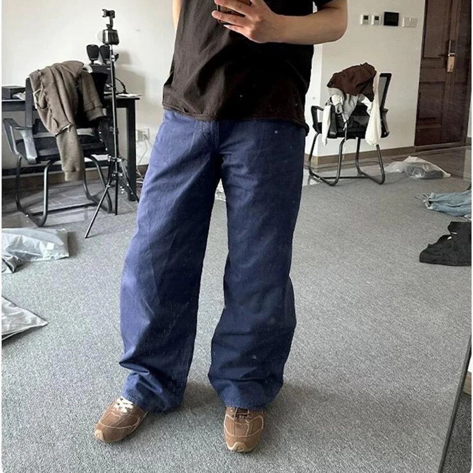 Japanese Brand High street vintage cleanfit washed blue jeans Size US 33 - 1 Thumbnail