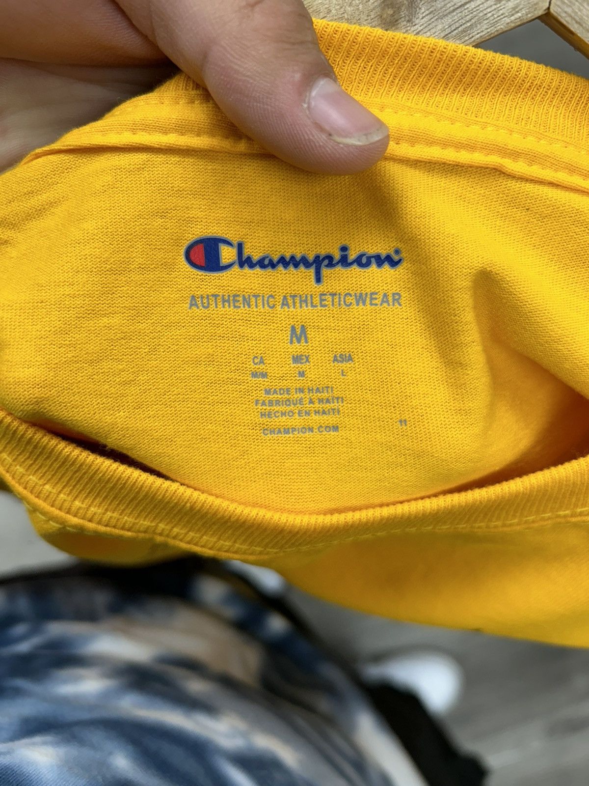 Champion × DENIM TEARS Denim Tears x Champion Pyrex T-shirt Size US M / EU 48-50 / 2 - 3 Thumbnail