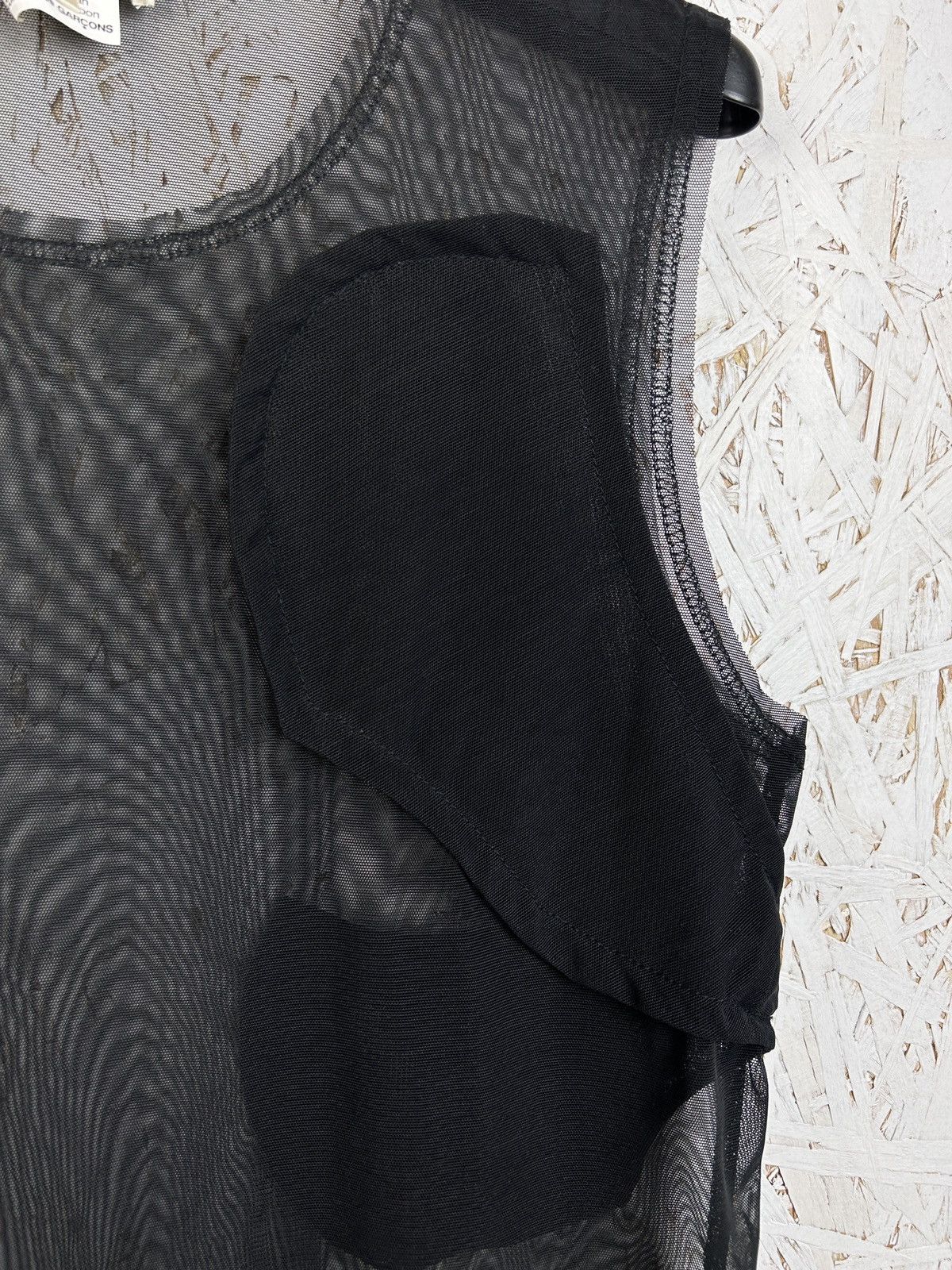 Comme des Garcons Comme Des Garcons Sheer Mesh Rei Kawakubo Tank Top Size M / US 6-8 / IT 42-44 - 3 Thumbnail