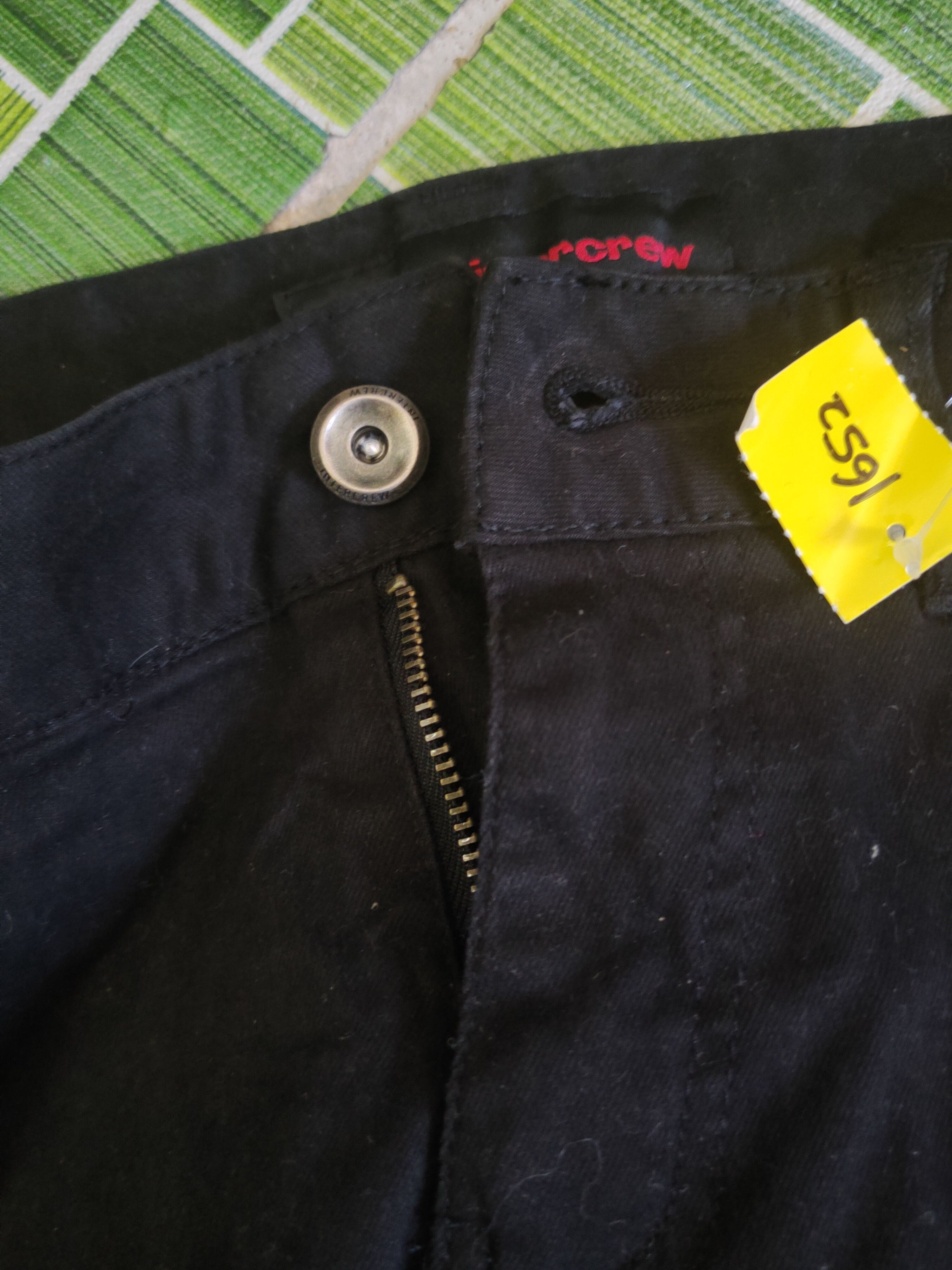 Japanese Brand DL Inter Crew Black Multipocket Tactical Cargo Pants #1652 Size 28" / US 6 / IT 42 - 15 Thumbnail