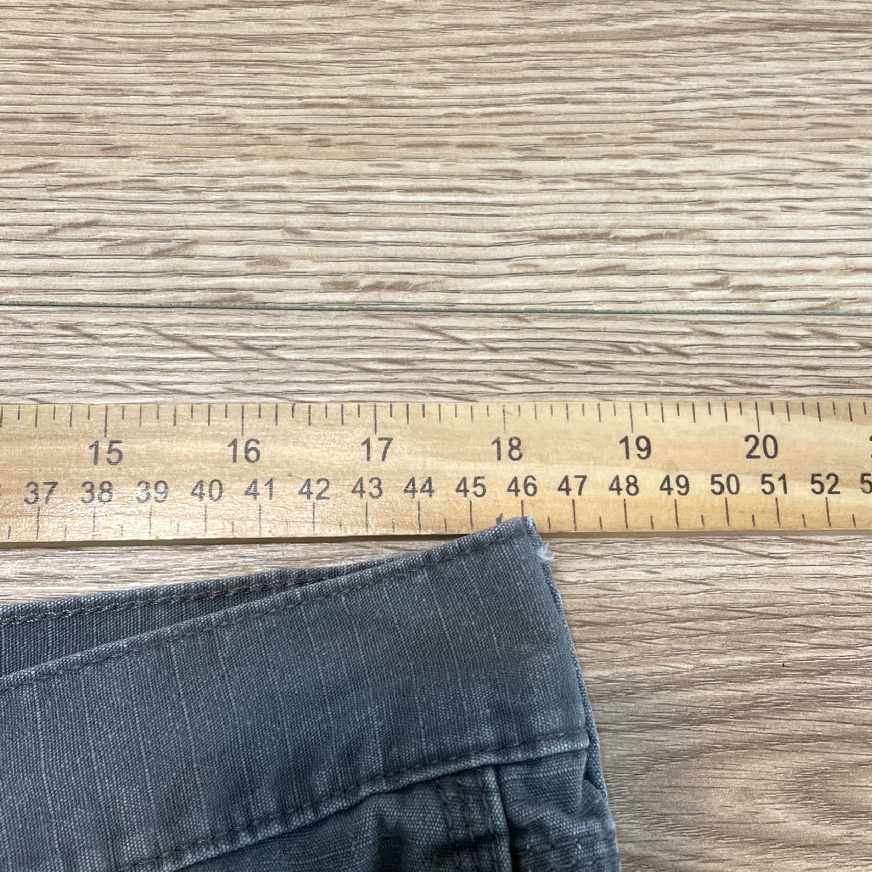 Wrangler WRANGLER Workwear Cargo Pants 36x32 Gray Straight Leg Ripstop Double Knee Mens Size US 36 / EU 52 - 4 Thumbnail