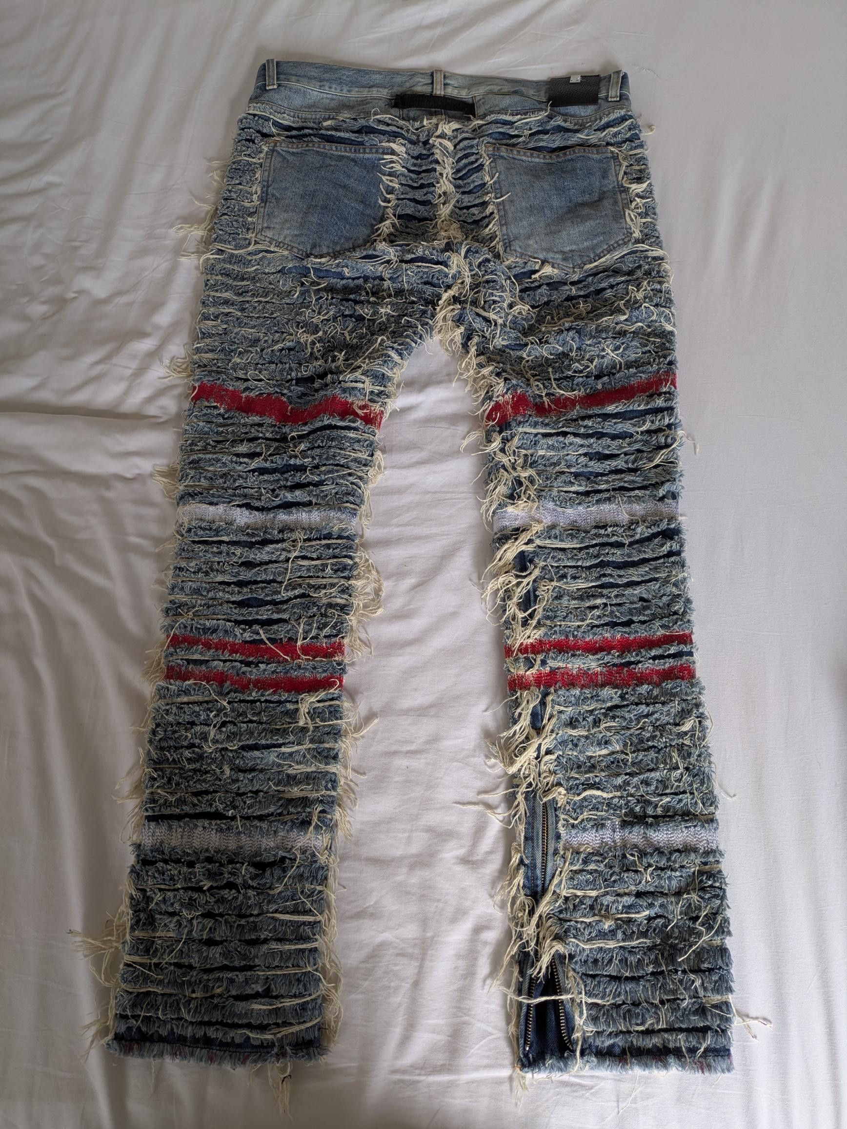 1017 ALYX 9SM × Blackmeans Alyx X Blackmeans Mens Jeans Size US 32 / EU 48 - 6 Thumbnail