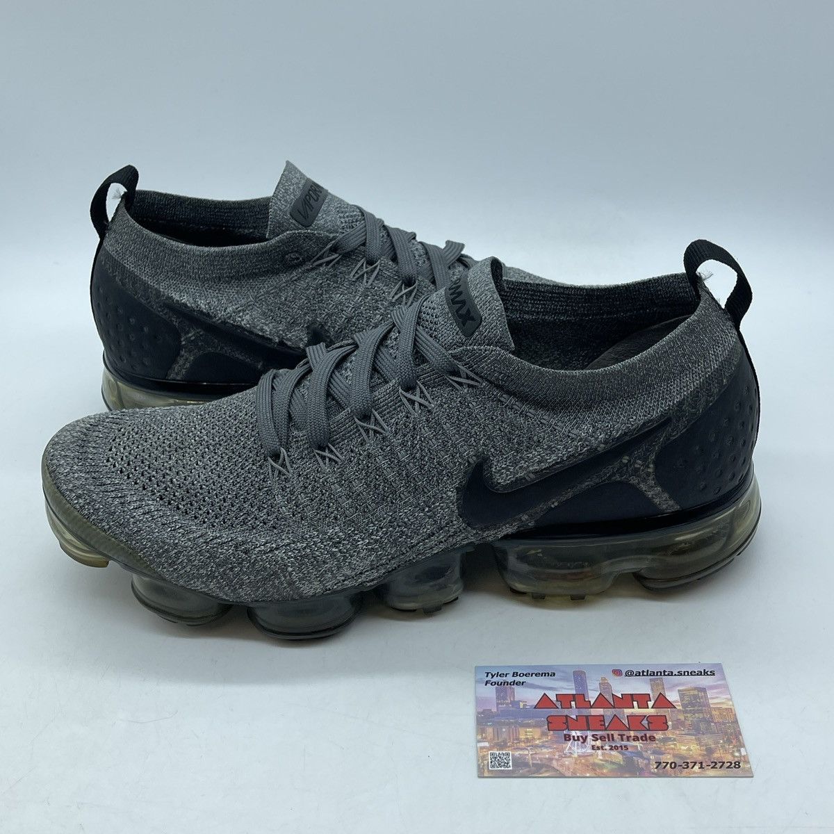 Air vapormax flyknit wolf grey