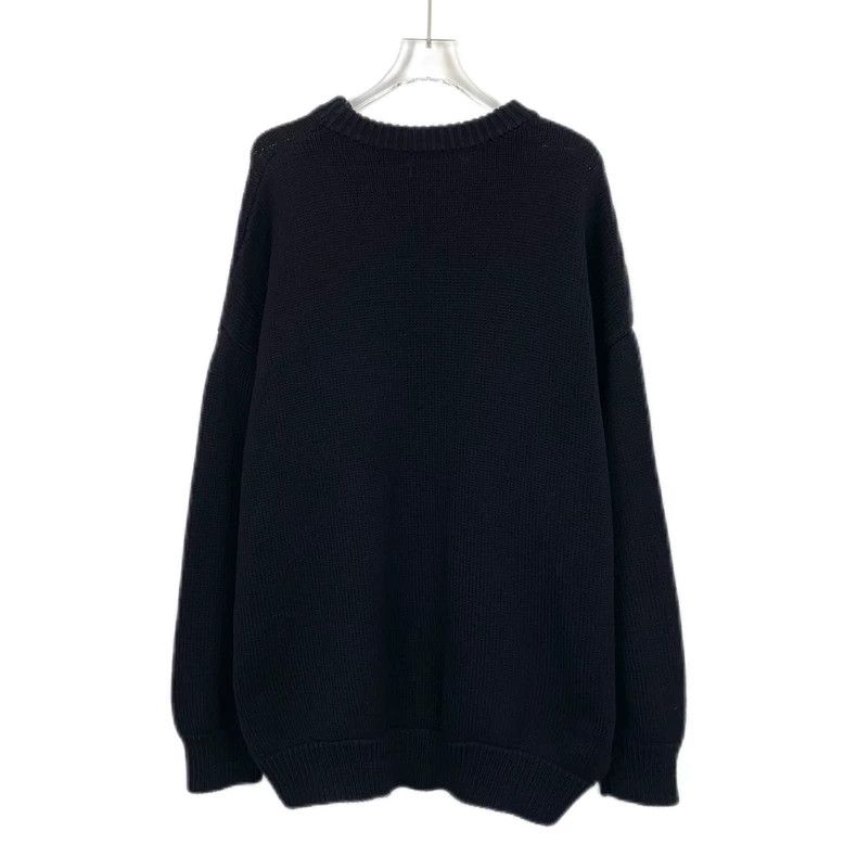 Other Balenciaga Black monogram diamond-encrusted cotton crewnec Size XS / US 0-2 / IT 36-38 - 2 Thumbnail
