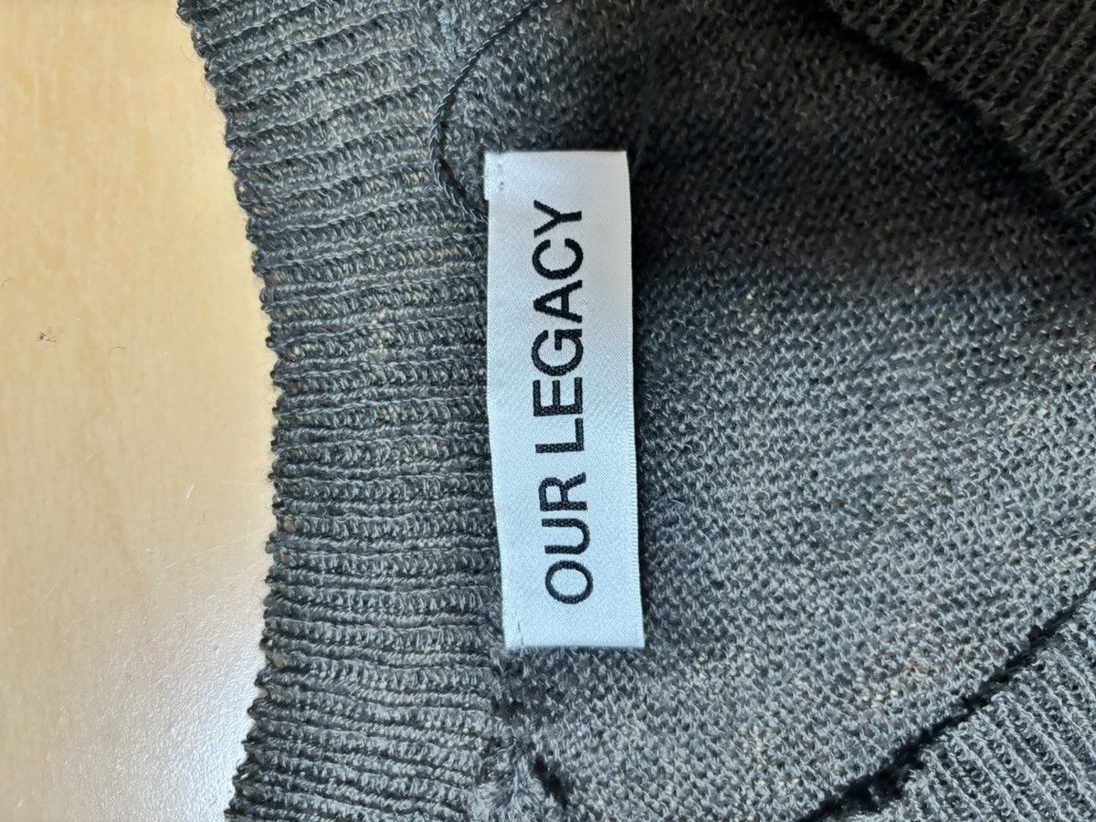 Our Legacy Our Legacy Rue V-Neck ‘Nori Green’ Size US L / EU 52-54 / 3 - 4 Thumbnail