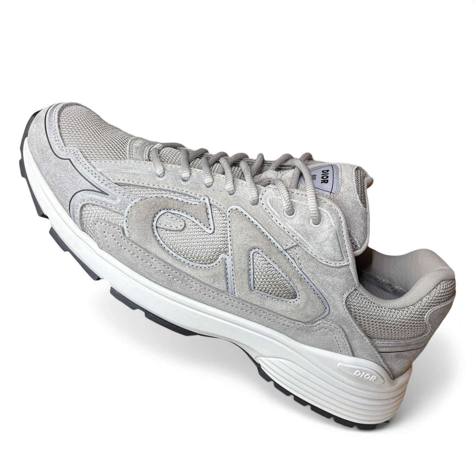 Dior Dior B30 Grey Suede Sneakers | Size 46 (13US) Size US 13 / EU 46 - 4 Thumbnail
