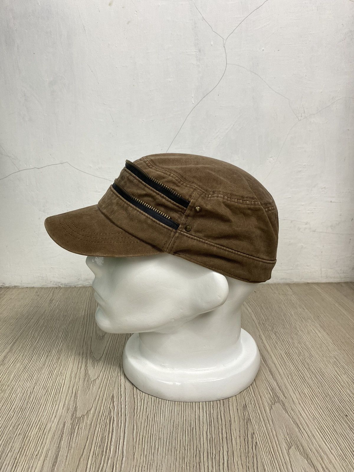 Hysteric Glamour × If Six Was Nine × Japanese Brand 2000s Distressed cadet patrol hat Size ONE SIZE - 2 Thumbnail