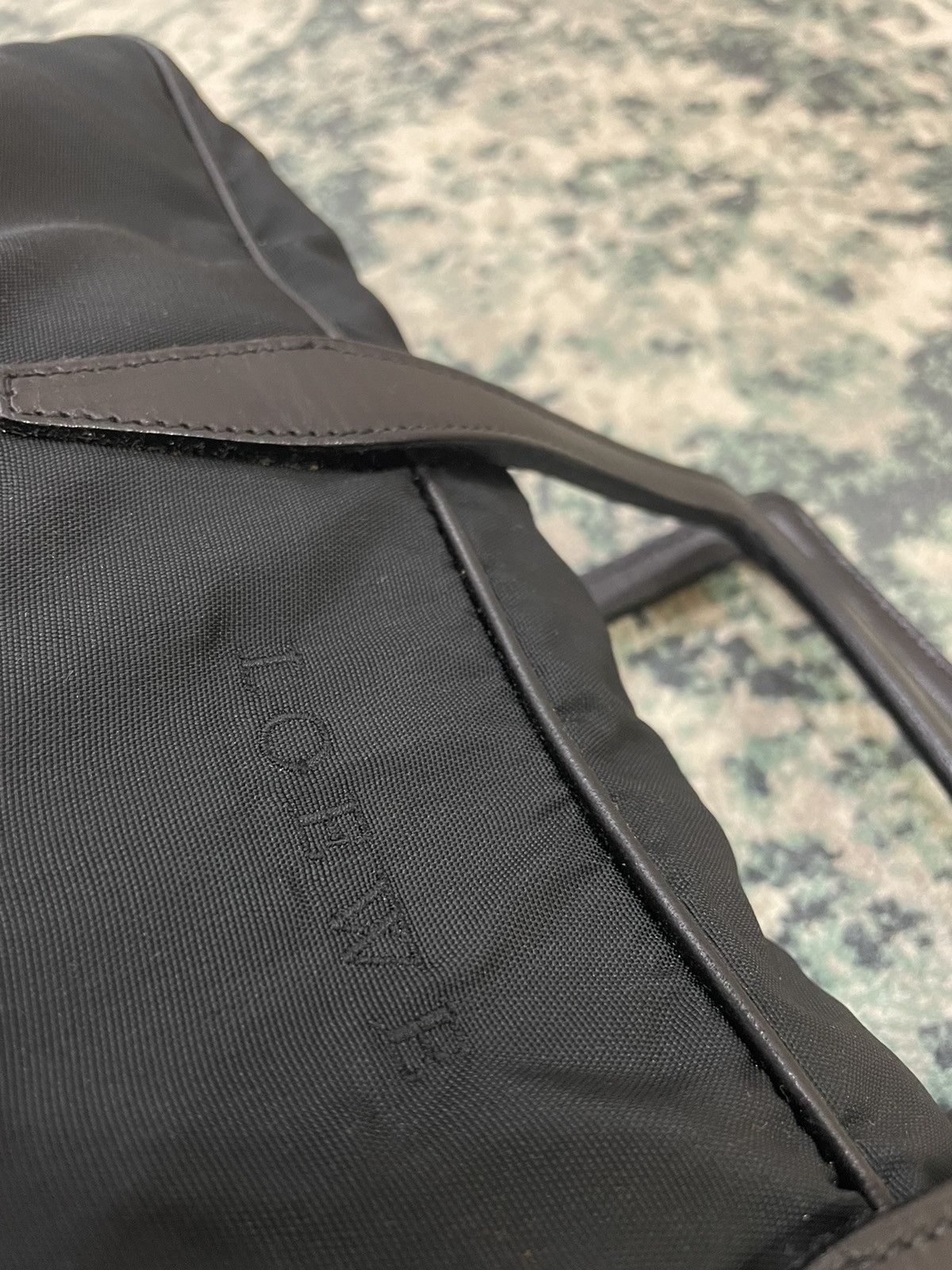 Loewe Loewe Black Nylon Leather Handle Travel Bag Size ONE SIZE - 17 Thumbnail