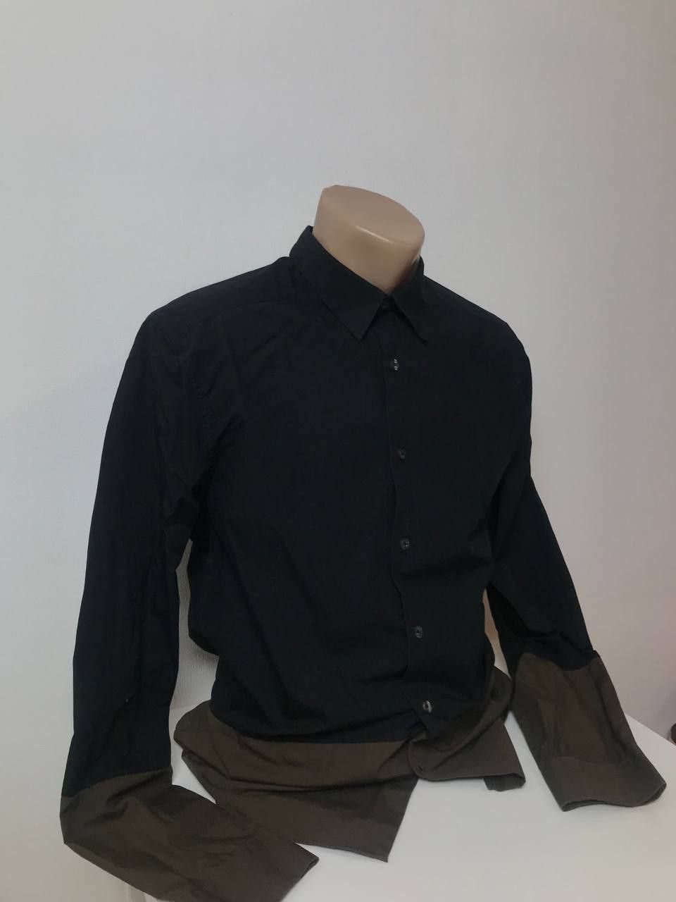 Paul Smith Men's Shirt Paul Smith Flannel Size L Black Brawn Size US L / EU 52-54 / 3 - 1 Thumbnail
