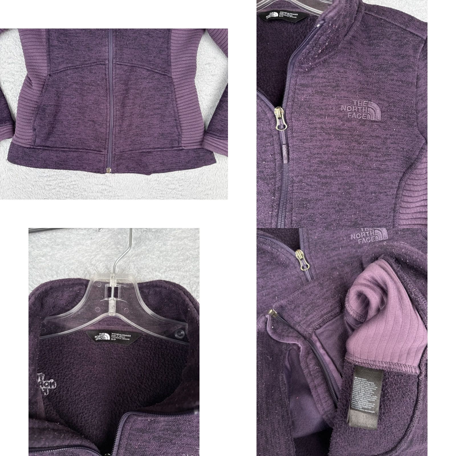 The North Face The North Face Jacket Women S Purple Full Zip Polyester The North Face Jacket Women S Purple Full Zip Polyester Size S / US 4 / IT 40 - 8 Thumbnail