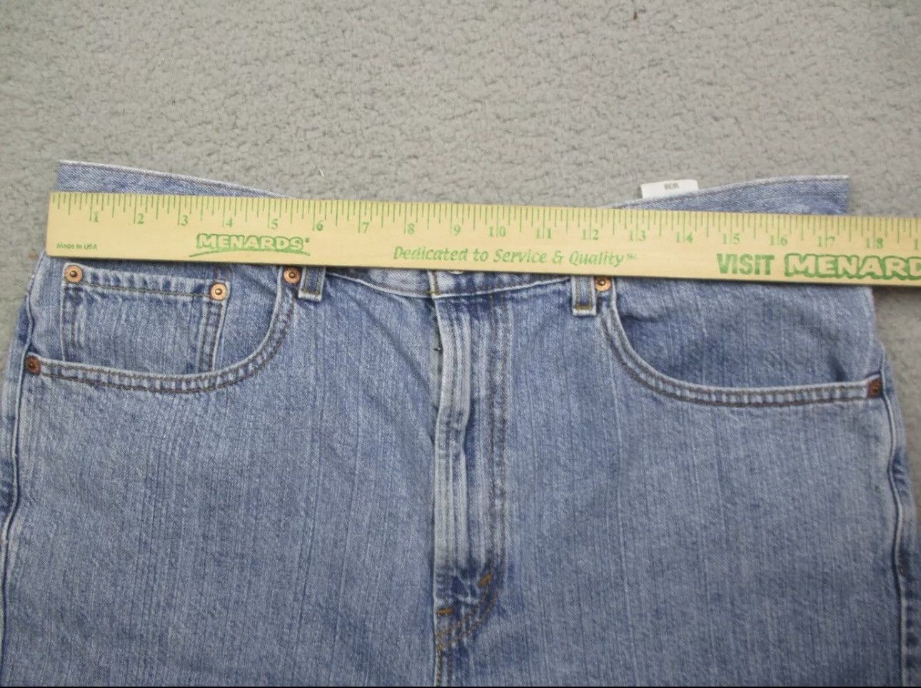 Levi's Vincent’s denim Jorts Size US 38 / EU 54 - 4 Thumbnail