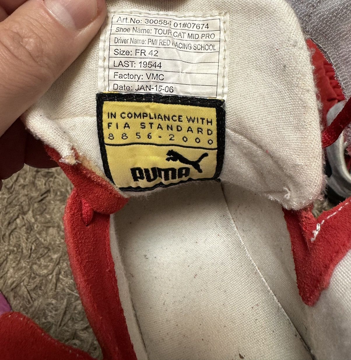 Puma Puma future Cat Mid Pro 2000 vintage 42 size Size US 8 / EU 41 - 7 Thumbnail