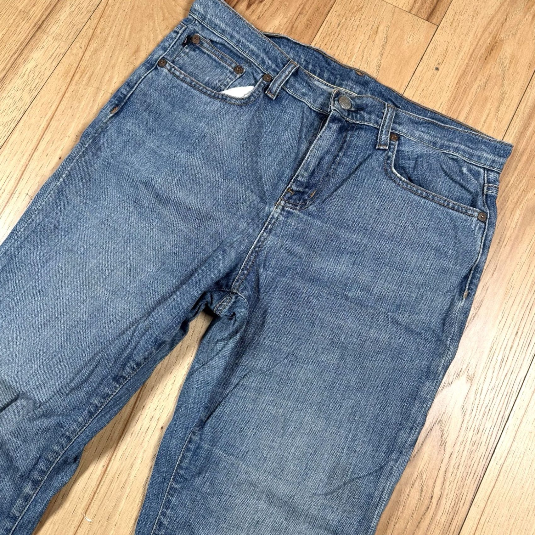 Ralph Lauren VTG Polo Ralph Lauren Jeans Co Pants Womens 8 Relaxed Flared Straight Shirt? Size 30" / US 8 / IT 44 - 2 Thumbnail