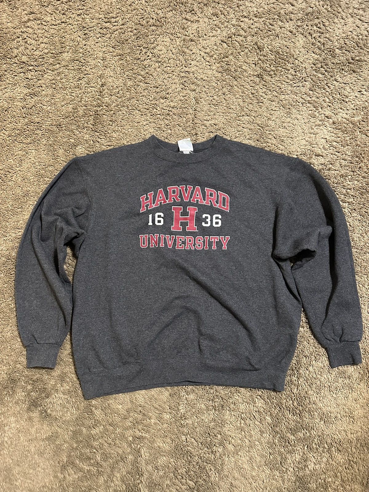 Vintage NCAA Champion Harvard University 90s sweater size XL