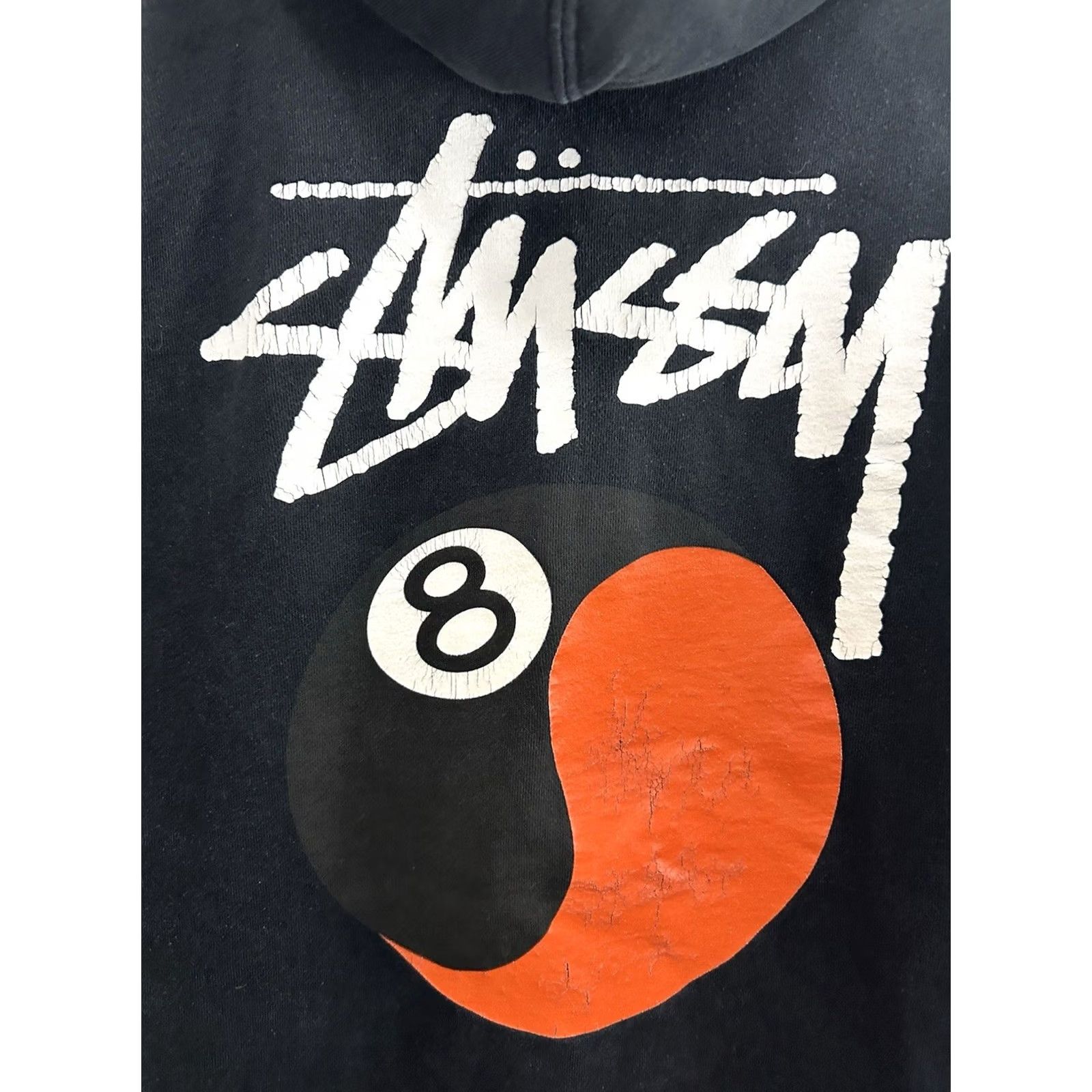 Doublet VTG Stussy 8 Ball Yin Yang Double Sided Black Hoodie Sweatshirt Size L Mens Hoodie Black 8 Ball Yin Yang Stussy Skates Streetwear Size US L / EU 52-54 / 3 - 4 Thumbnail