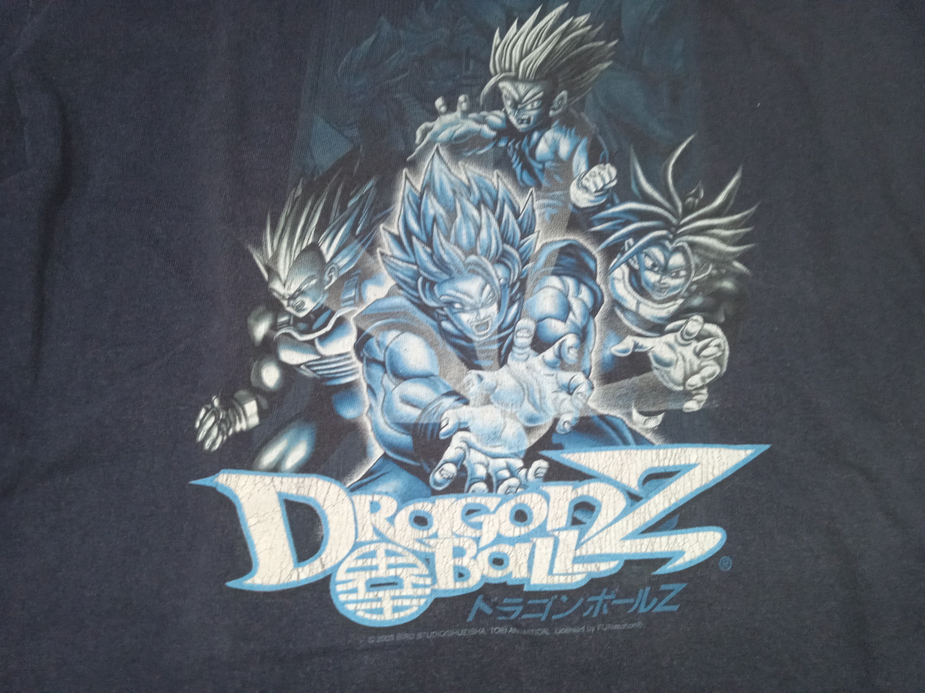 Vintage Vintage 2000s Dragon Ball Z 2003 Longsleeve Shirt Size US M / EU 48-50 / 2 - 6 Thumbnail