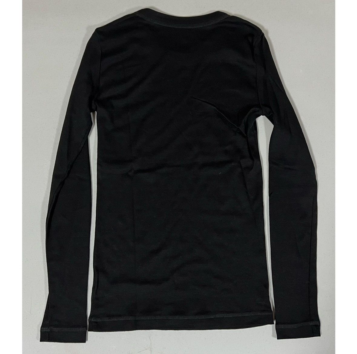 Gap Gap Black Long Sleeve Crewneck Shirt Top Blouse Tee Size S 🖤 Size S / US 4 / IT 40 - 5 Thumbnail