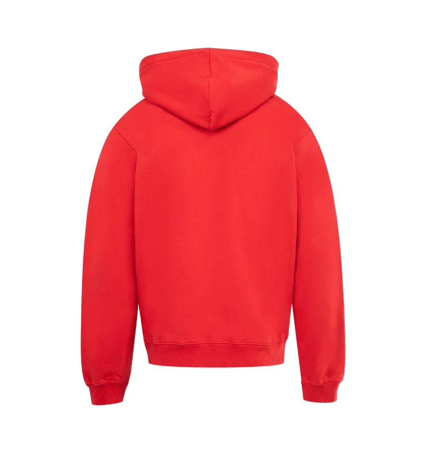 Jacquemus o1h1sh11225 Gros Grain Hoodie in Dark Red Size US XL / EU 56 / 4 - 2 Thumbnail