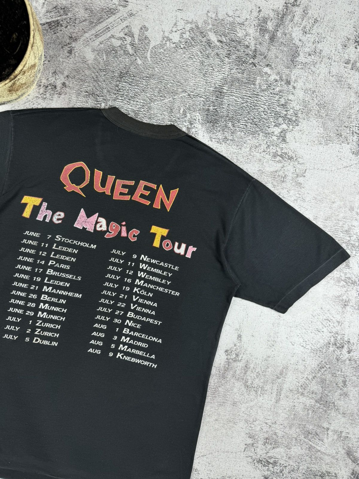 Band Tees Vintage 1986 Queen A Kind of Magic Tour 80S Music T Shirt Size US S / EU 44-46 / 1 - 14 Thumbnail
