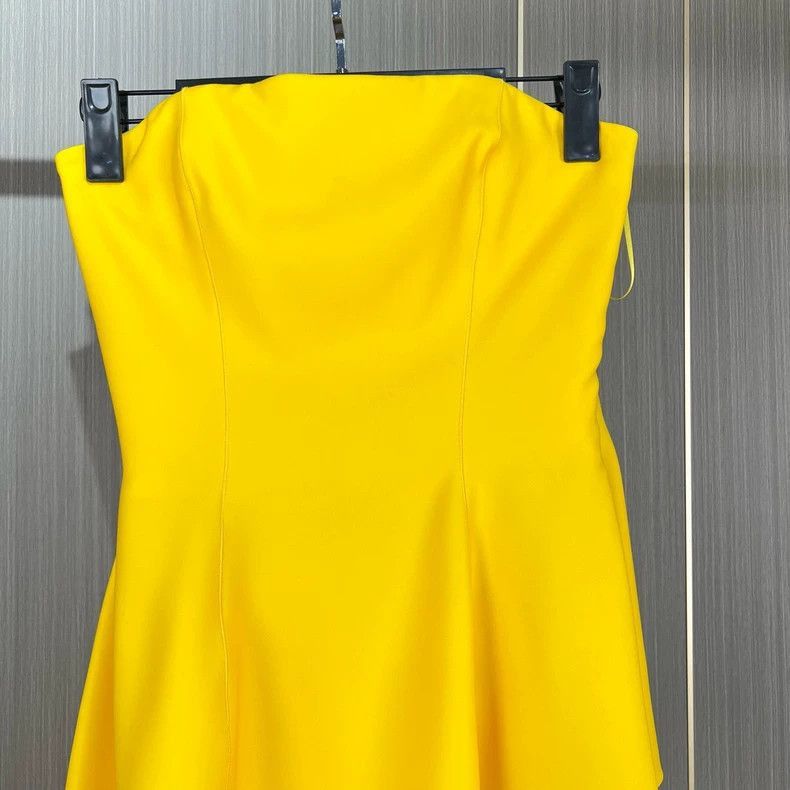 Dior Dior Dior Strapless Dress with Colorful Hem-2507 Size S / US 4 / IT 40 - 3 Thumbnail